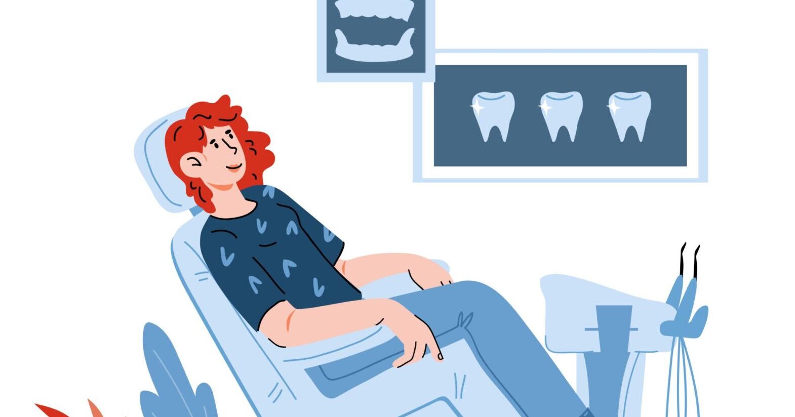 日本牙科看诊流程示意图